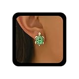 Boucles d'oreilles en cristal émeraude tortue.Détails de l'article : fait à la main.taille : comme indiqué.couleur:vert.matériaux : alliage ordinaire.emplacement:oreille.style:boho/vintage.Il peut y avoir de légères erreurs dues aux mesures manuelles..En raison de l'environnement de prise de vue, il peut y avoir une légère différence de couleur.