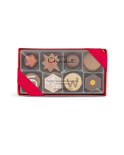 Hotel Chocolat - The Pocket Christmas Selection - 6 Festive & Favourite Chocolates, 96G - Chocolate Box - Christmas Gifts - Gifts For Her And Him
