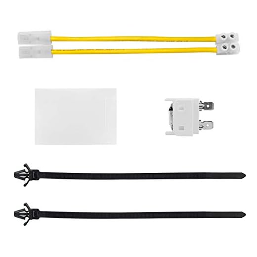 MAYITOP Dishwasher Link Door Switch Thermal Fuse Kit for Whirlpool, Sears, Kenmore, 8193762