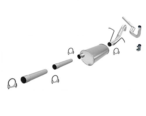 Mac Auto Parts Exhaust Pipe System Muffler Replacement Made In USA For 99-04 Ford F150 Pick Up 4.2L V6