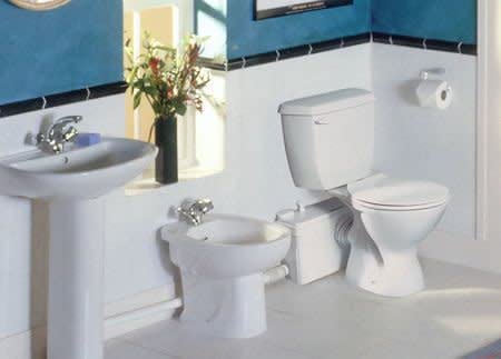 Saniflo 13 Sanibest Pro - Full Bath Install - Upflush thumb #4