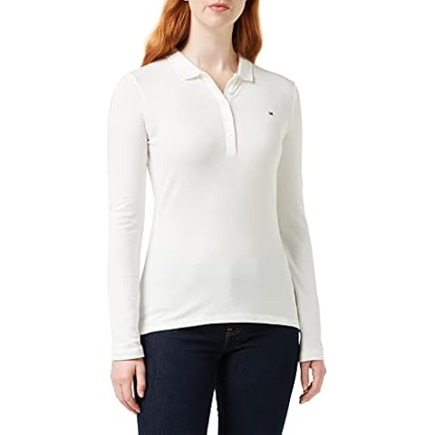 Tommy Hilfiger Damen Poloshirt Heritage Long Sleeve Slim Polo Slim Fit Cover