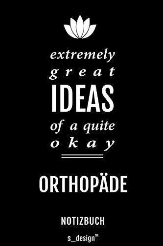 Notizbuch für Orthopäden / Orthopäde / Orthopädin: Originelle Geschenk-Idee [120 Seiten liniertes blanko Papier] (German Edition) image 3