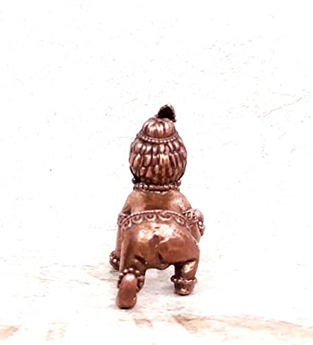 Image of God Bala Krishna Copper Murti | Idol - 1.6 Inch | 55 g