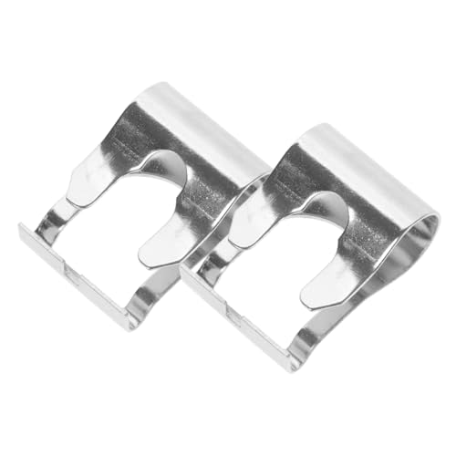 Alipis 1 Pair Wiper Clip Car Accessory Wiper Arm Repair Clip Wiper Linkage Clip for Car Wiper Arms Repair Clip Car Repair Clip Wiper Linkage Motor Repair Clip Silver Metal