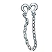2Â´ Safety Chain with 2 x 3/8