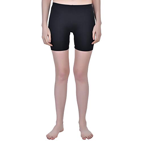 Image of Aimly Women Cotton Stretchable Cycling Gym Yoga Knee-Length Slip Shorts Pack of 2