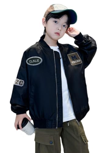 [ZHENGTU] CAIXINGYI j̎q R[g X^W WPbg {[CY t H  At@xbg    JWA Xg[gn ^ i o s ʉ ʊw 120-170cm (ubN,1