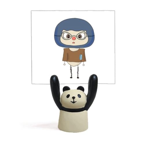 Support pour livre panda sculpture décorative haute qualité