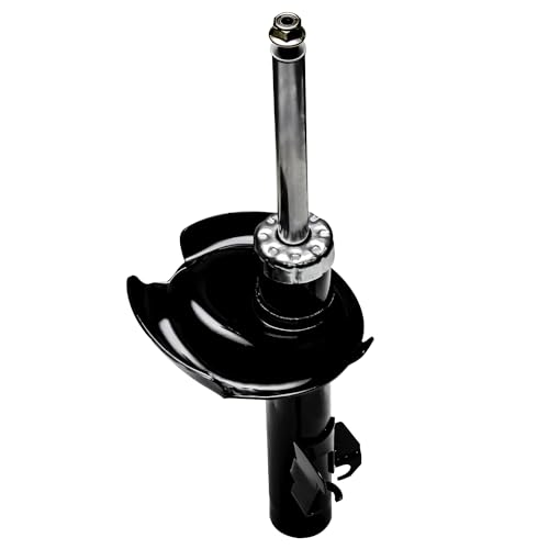 Image of Detroit Axle - 2WD Front 2pc Shock Absorbers for Volvo C30 C70 S40 V50, 2 Shock Absorbers Assembly Replacement