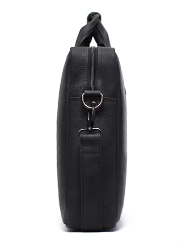 Image of WildHorn Leather Laptop Messenger Bag for Laptop /MacBook up to 15 inch| Padded Laptop Compartment |Office Bag I 365 Days Warranty