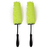 Grime Grabber Detailing Super Plush Microfiber Wheel Brush - Used for Scrubbing and Cleaning Dirty Wheels and Barrels!