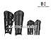 NauticalMart Undead Arm Bracer and Greave Set One Size Fit All - Black Armour