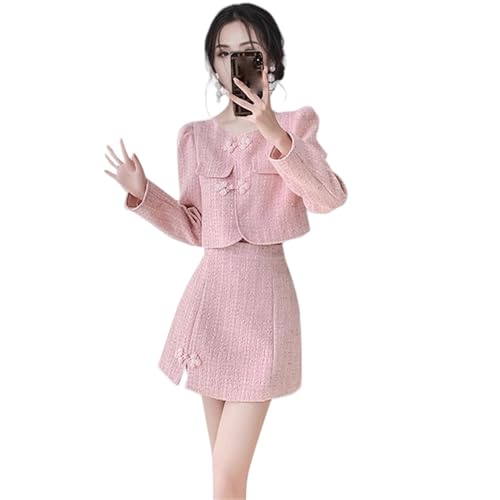 Ensemble de 2 pièces en tweed pour femme adieu les tenues de bureau ennuyeuses