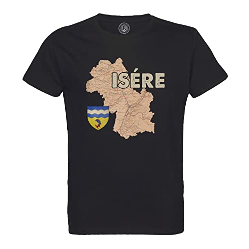 T-shirt Grenoble Isère coton bio homme pour éviter la chaleur col rond