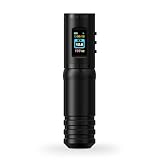 Xnet Machine à tatouer, stylo de tatouage rotatif avec batterie de 2000 mAh sans noyau pour tatoueurs professionnels et débutants