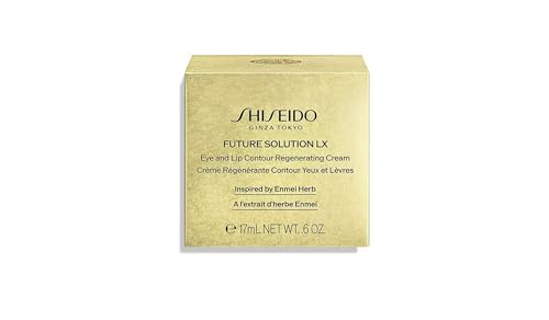 Shiseido Future Solution LX Eye and Lip Contour Cream - Cuidado regenerador para el contorno de ojos y labios, 15 ml