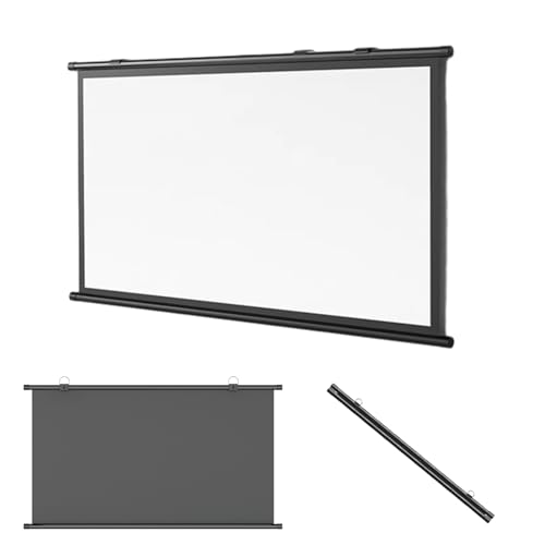 Pantalla manual de proyector portátil 60 pulgadas 16:9