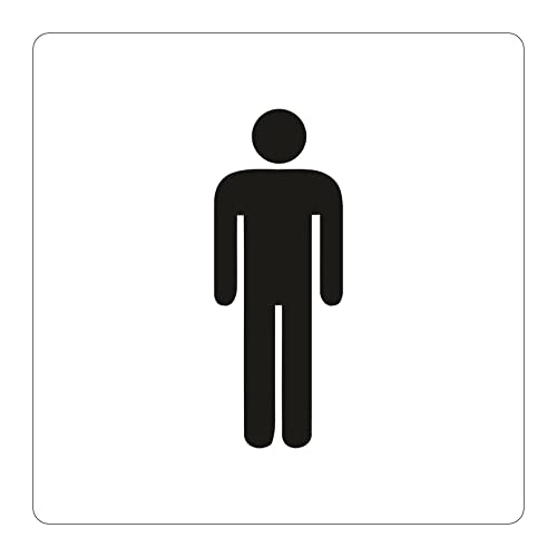 12 Adesivi Divieto Pipì Per WC - Φ12.7cm, Vinile Resistente, Interno/Esterno - Foto 4