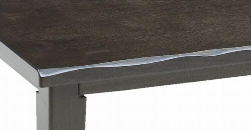 光製作所】折りたたみ座卓 玉杢風ローテーブル 天然木 和モダン 高級