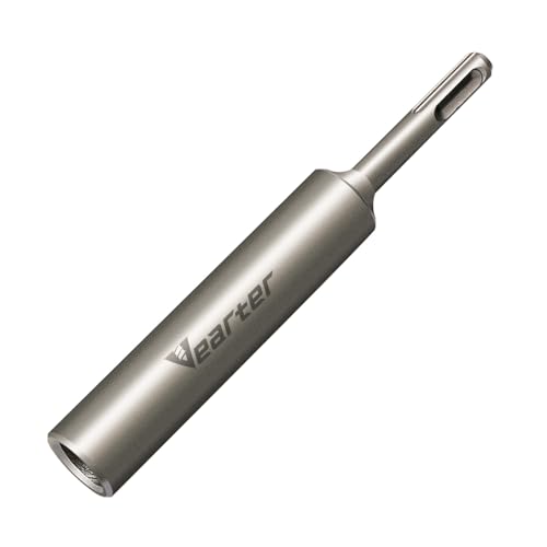 Vearter SDS Plus Ground Rod Driver for 3/4'' Grounding Rod, Unibody Design