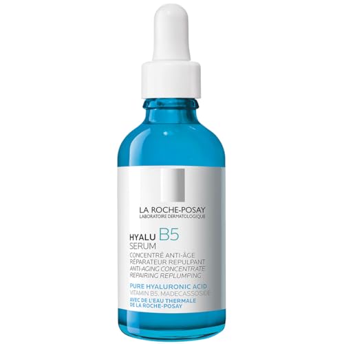 La Roche-Posay Hyalu B5 Pure Hyaluronic Acid Serum for Face, with Vitamin B5, Anti-Aging Serum for Fine Lines and Wrinkles, Plumps and Repairs Dry Skin, Safe on Sensitive Skin