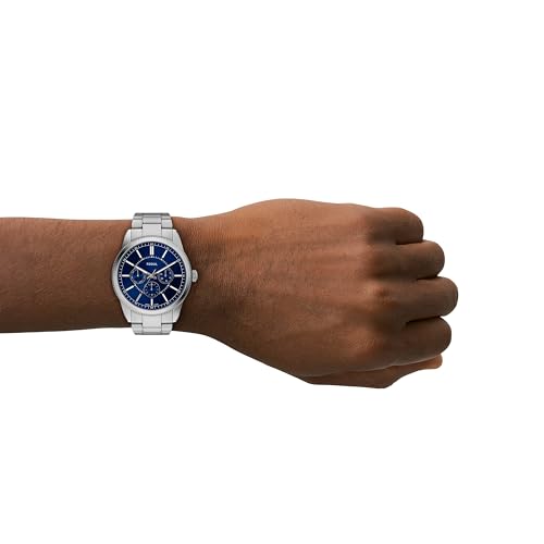 Image of Fossil Men's Watch, Pearson Multifunction Stainless Steel Watch for Men
