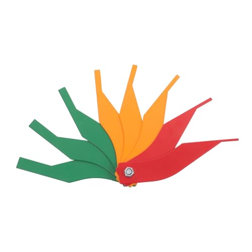 Mikinona Car Brake Pad Thickness Gauge Tool Portable Ruler for Accurate Brake Pad Measurement Easy to Use Design for Cars and Mechanical Parts Essential Brake Gauge Tool