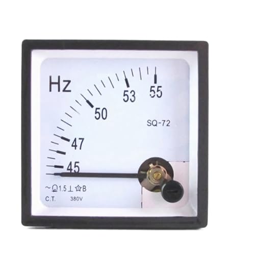 Voltmètre ampèremètre AC 200/5 fréquencemètre tableau électrique 220V 380V indicateur 72x72