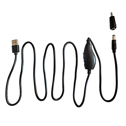 JINGHAOER Electric Nail Drill Power- Cord, USB Charger Power Line, Change the Interface to the Nail...