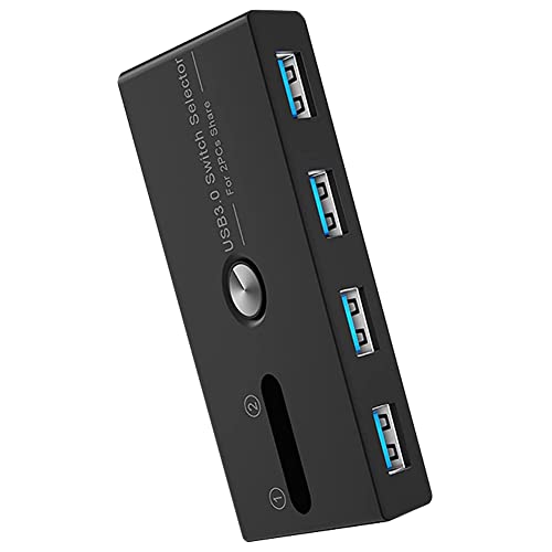 Sélecteur de commutateur USB pour contrôler deux PC sans débrancher - 7