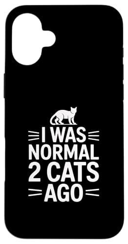 I Was Normal 2 Cats Ago �X�}�z�P�[�X iPhone 16 Plus �p