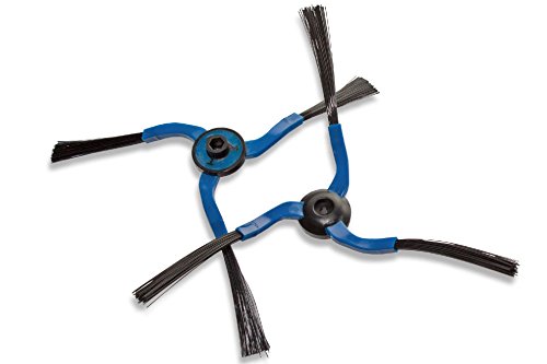 vhbw 2x brosses latérales compatible avec Samsung Navibot SR8847, SR8848, SR8849, SR8850, SR8855, SR8857, SR8875, SR8877 - Set,gauche/droite