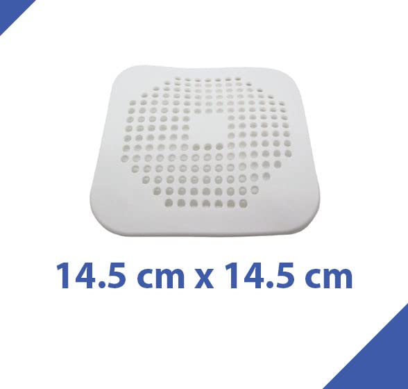 Gadgetime USA 2 Pack (White) Tapón de Pelo de Drenaje de Silicona miniatura 2
