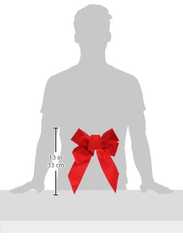 Amazon.com: HOLIDAY TRIM 7346 5 Loop Velvet Bow for Decoration