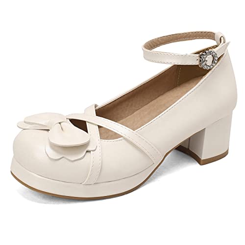 Finis les pieds douloureux en mariage avec ces Mary Janes talon carré Lizoleor