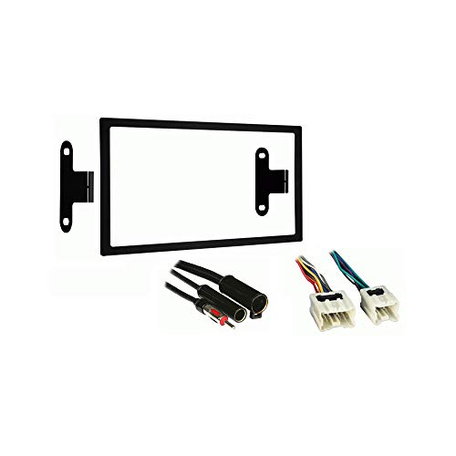 Harmony Audio Compatible with Nissan Pathfinder SE 2003 2004 Double DIN Stereo Harness Radio Install Dash Kit