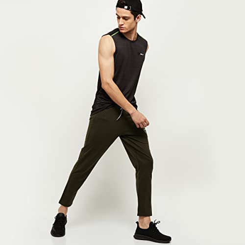 Image of Max Men's Printed Sleeveless Sports T-Shirt