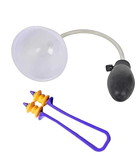 AcuPoints Acupressure Neval/Nabhi Pump – Surgical pump Massager fitness body massager digestive system improve Massager with latest finger care massager