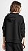 Calvin Klein Women's Monogram Lounge Long Sleeve Hoodie Sweater, Black, M