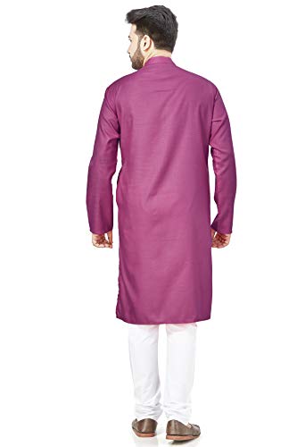 Image of BE ACTIVE Linen Blend Solid Pattern Trendy Comfortable Stylish Full Sleeve Kurta Men's Ethnic Wear