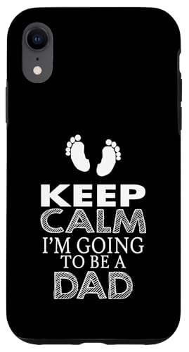 Keep Calm Im Going To Be A Dad �A�i�E���X�����g �X�}�z�P�[�X iPhone XR �p