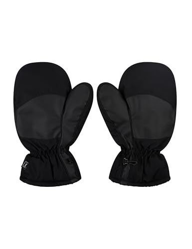 PGA TOUR Thermal Fleece Winter Golf Cart Mittens L/XL, Unisex, Black