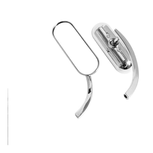 Rétroviseurs moto réglables 8mm 10mm avec miroirs grand angle pour Softail