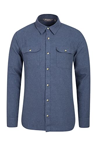 Mountain Warehouse Camicia Uomo di Flanella Manica...