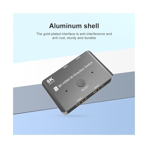 Commutateur HDMI 2.1 8K pour basculer entre console et PC de salon