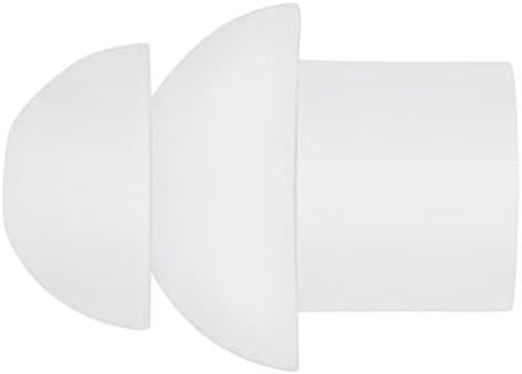 Miniatura 5 de HYS Auriculares ocultos de silicona para las fuerzas del orden, almohadillas de silicona para las orejas de repuesto de Walkie-Talkie, escáneres de