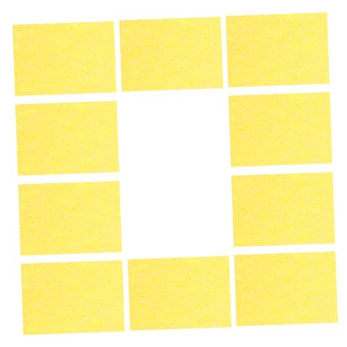 CIYODO 10-pack Soldering Iron Tip Cleaner Sponge Pad Square Sponge Cleaning Tile for Soldering Welding Tool Easy to Use and Maintain