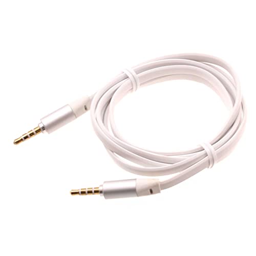 Cable Auxiliar de Audio 6ft con Conectores 3.5mm miniatura 1