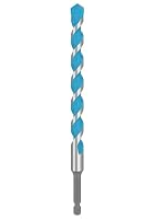 Bosch 1x EXPERT HEX-9 MultiConstruction Bohrer (für Beton, Weiche Fliesen, Ø 14,00 mm, Professional Zubehör Bohrmaschine/Schrauber) – Ansicht 1